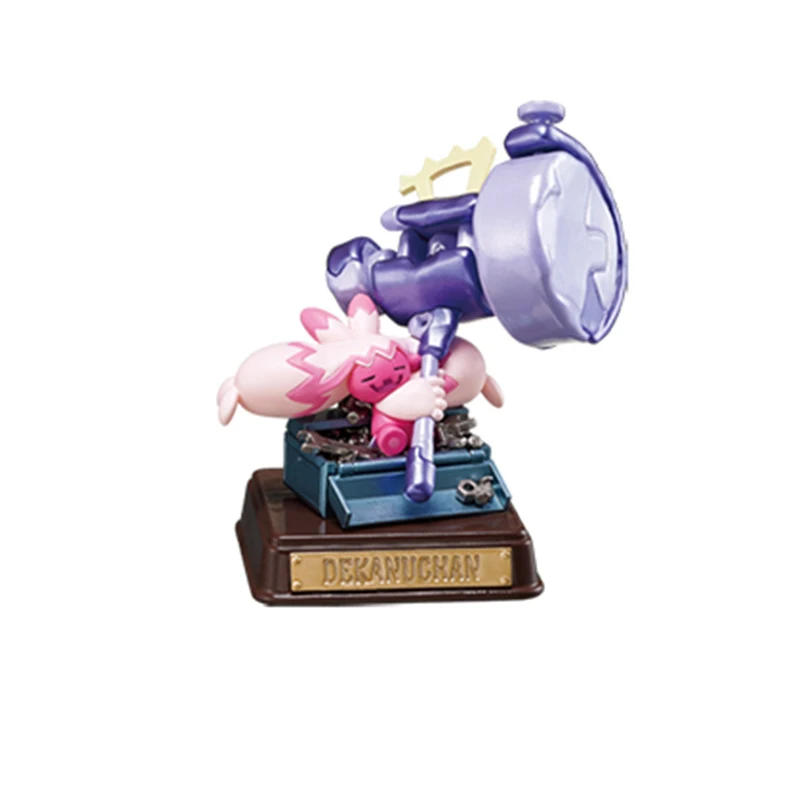 オリジナルポケモンアニメーションゲーム周辺玩具タイプスチールルカリオ・ゴルデンゴ箱入りガチャアニメアクションモデルフィギュアコレクション