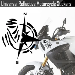 MOTO bicicletta auto serbatoio carburante adesivi casco MOTO decalcomania riflettente accessori per Yamaha xt 660 xtz supertenere tracer tdm