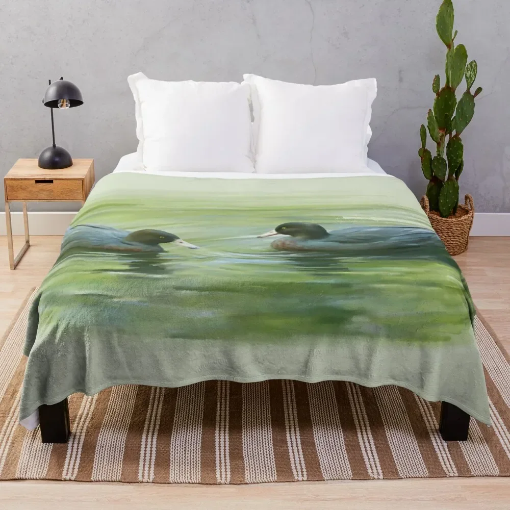 

Blue Ducks Throw Blanket Luxurious Soft Blanket Holiday Gift for Family