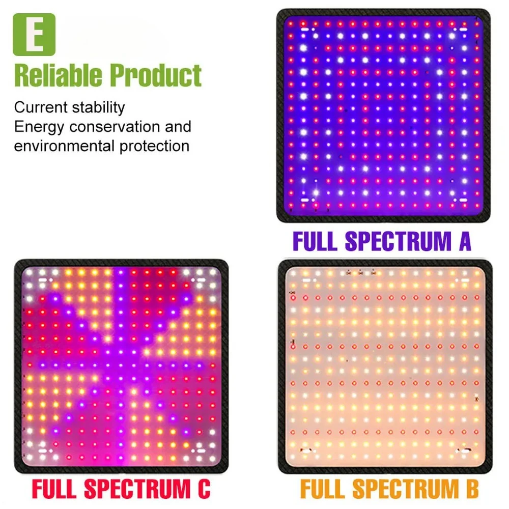 400 واط LED تنمو ضوء الطيف الكامل الكم مجلس زراعة النباتات مصباح للداخلية بوعاء الفاكهة الدفيئة خيمة الطحلب عصاري #2
