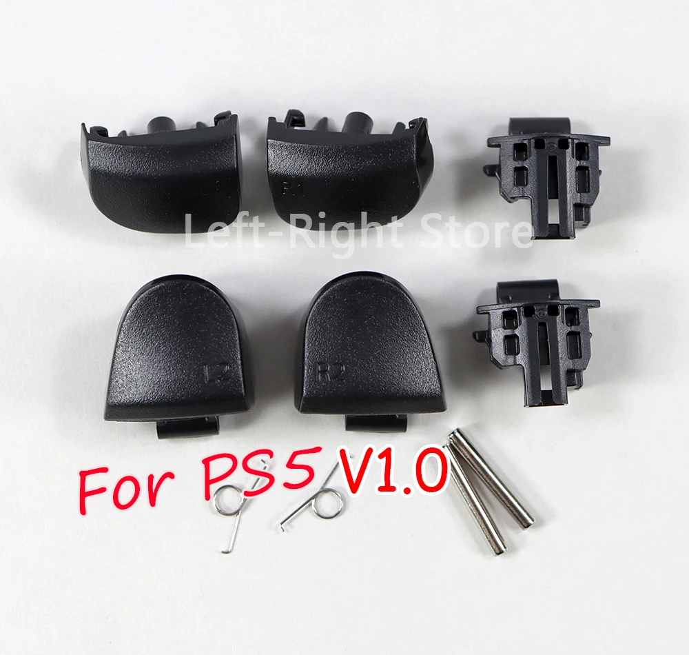

30sets For Sony Playstation 5 PS5 V1 Controller L1 R1 L2 R2 LR Buttons Bracket Shaft Spring for PS5 V1.0 Gamepad Repair