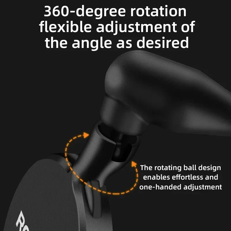 ROCKBROS دراجة خوذة مرآة الرؤية الخلفية 360 درجة للتدوير مرنة الألومنيوم سلامة دراجة نارية خوذة قابل للتعديل ركوب مرآة