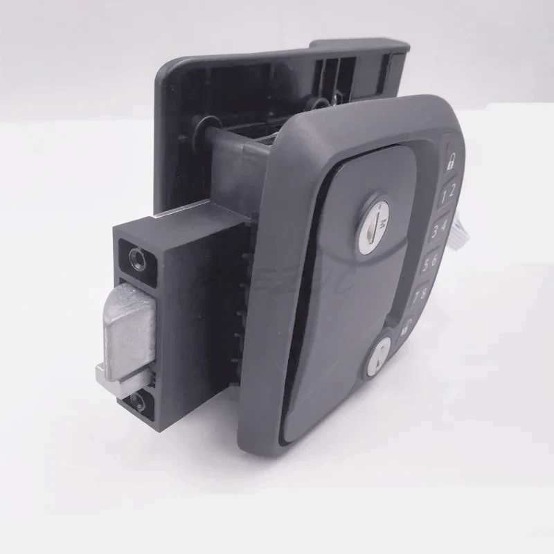 

Электронный кодовый замок AE-RV Lock Light из пластика, плоский, в форме факела, для автодомов, с ручкой в американском стиле