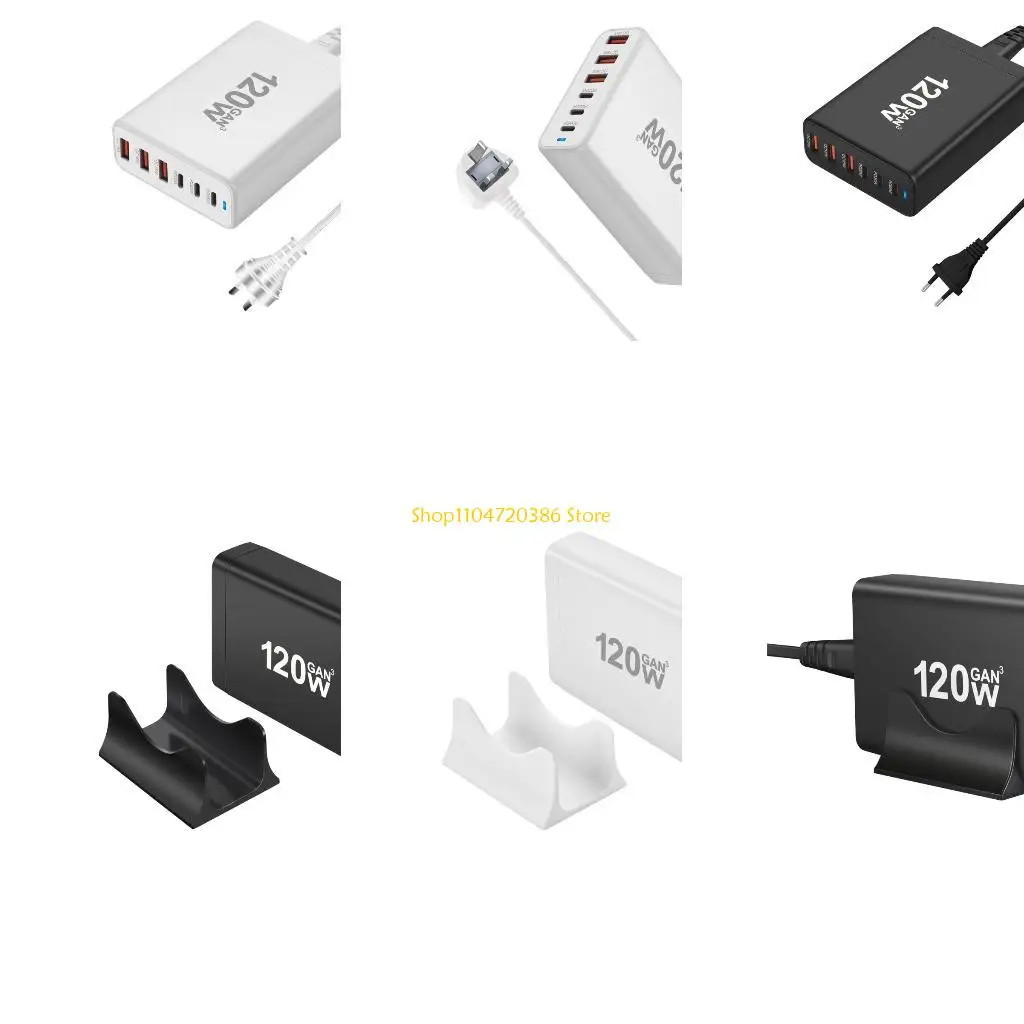 k0ea-caricatore-usb-c-tecnologia-120w-stazione-ricarica-da-tavolo-con-3-porte-type-c-e-3-porte-usb-a-per-laptop-smartphone