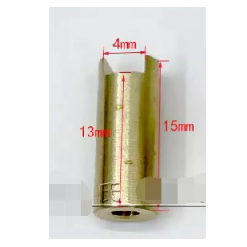 6mm Copper Extended Shaft Knob Connecting Rod for PVC Film Variable Capacitor, Fits CBM202/443/223