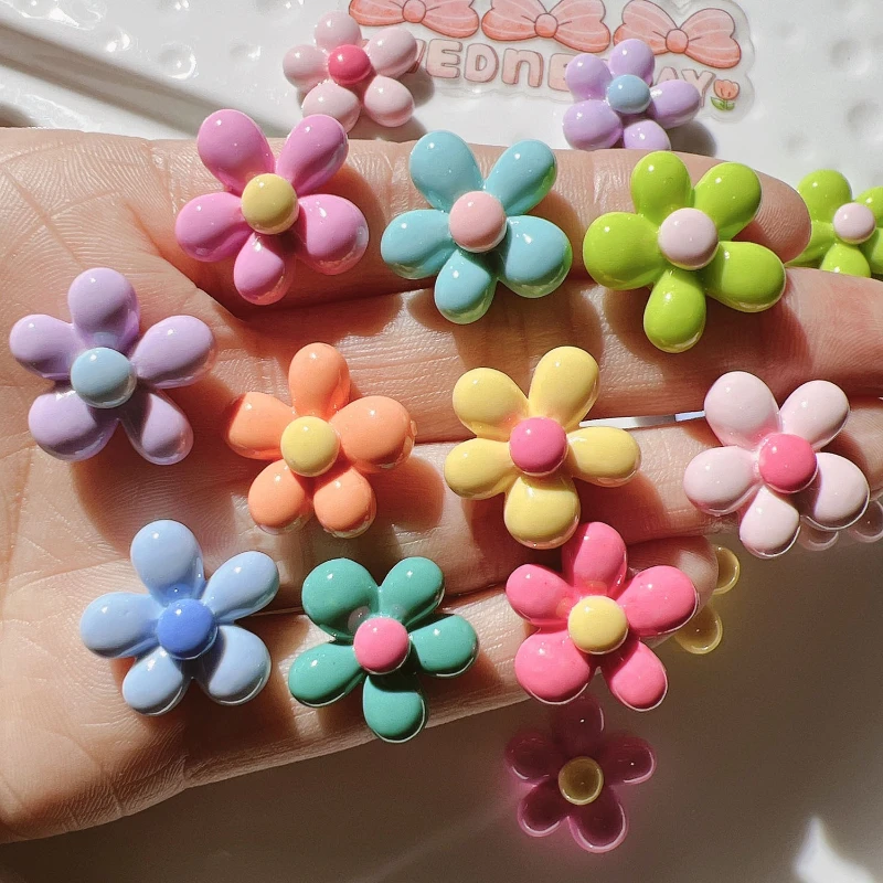 10PCS Fashion Flower Hole Shoe Charms Designer DIY Shiny Bling Shoes Accessories Decoration for Clogs Kids Boys Women Girls Gift