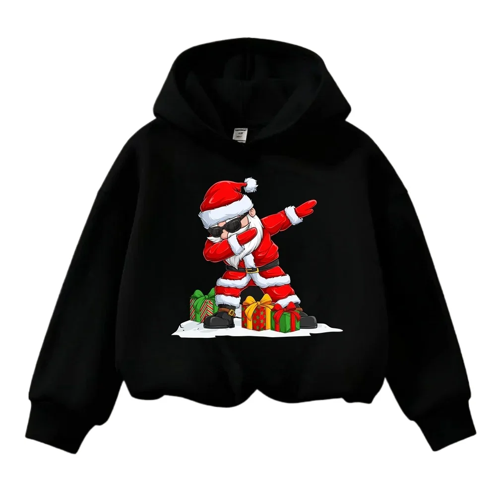 

Детские рождественские подарки, праздничная одежда, удобные и теплые осенние и зимние пуловеры с длинными рукавами для мальчиков и девочек