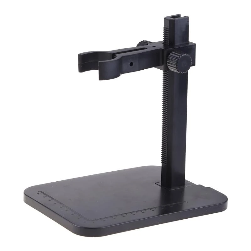 Aluminium  Universal Adjustable Professional Base Stand Holder Desktop Support Bracket USB Digital Microscope Endoscope
