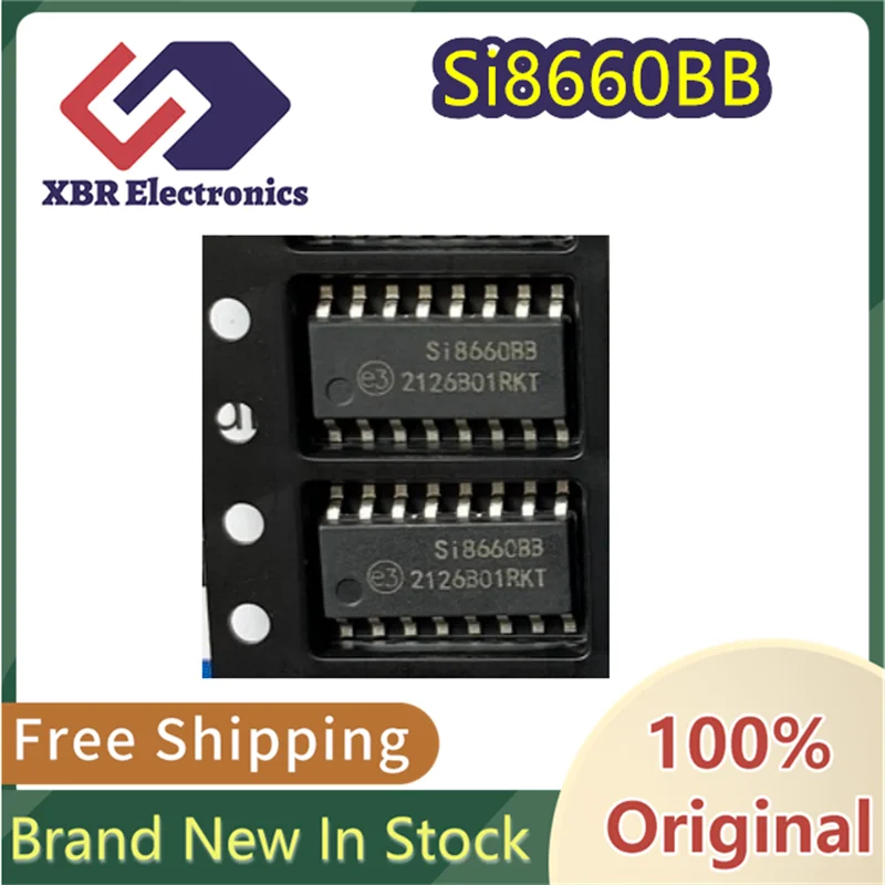 

(5/50 pieces) SI8660BB-B-IS1R SI8660BB SOP16 new original isolator chip electronics IC free shipping