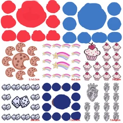 10 pcs/lot Wholesale Cartoon Patch Iron On Patches For Clothing Thermoadhesive Patches On Clothes DIY Sewing Embroidery Patch