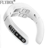 Electric Neck Massager 8 Heads 6 Modes 15 Gears Neck Massagers USB Chargeable Vibration Pulse muscle massage Devices For Neck