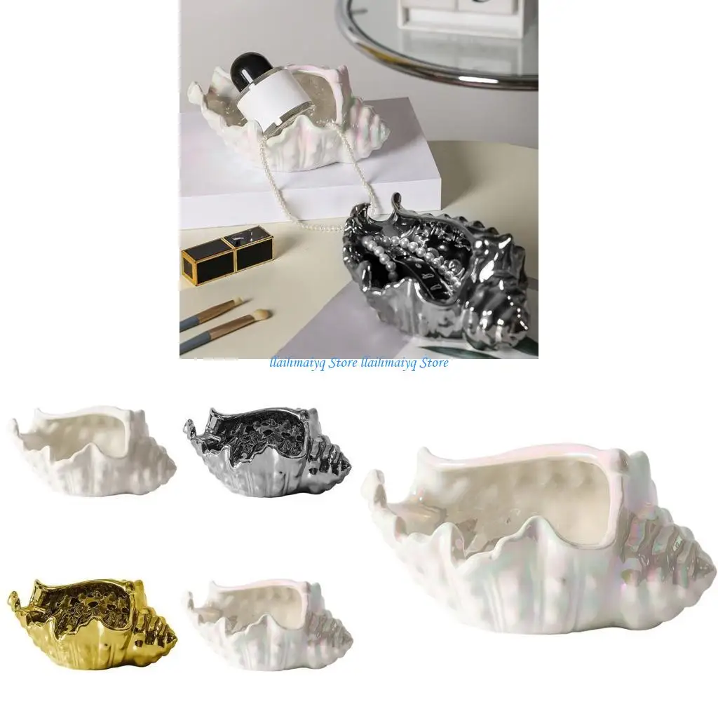 

573b фарфоровые аксессуары Арранжеру Уникальный раковина с ювелирными изделиями поднос с презентацией