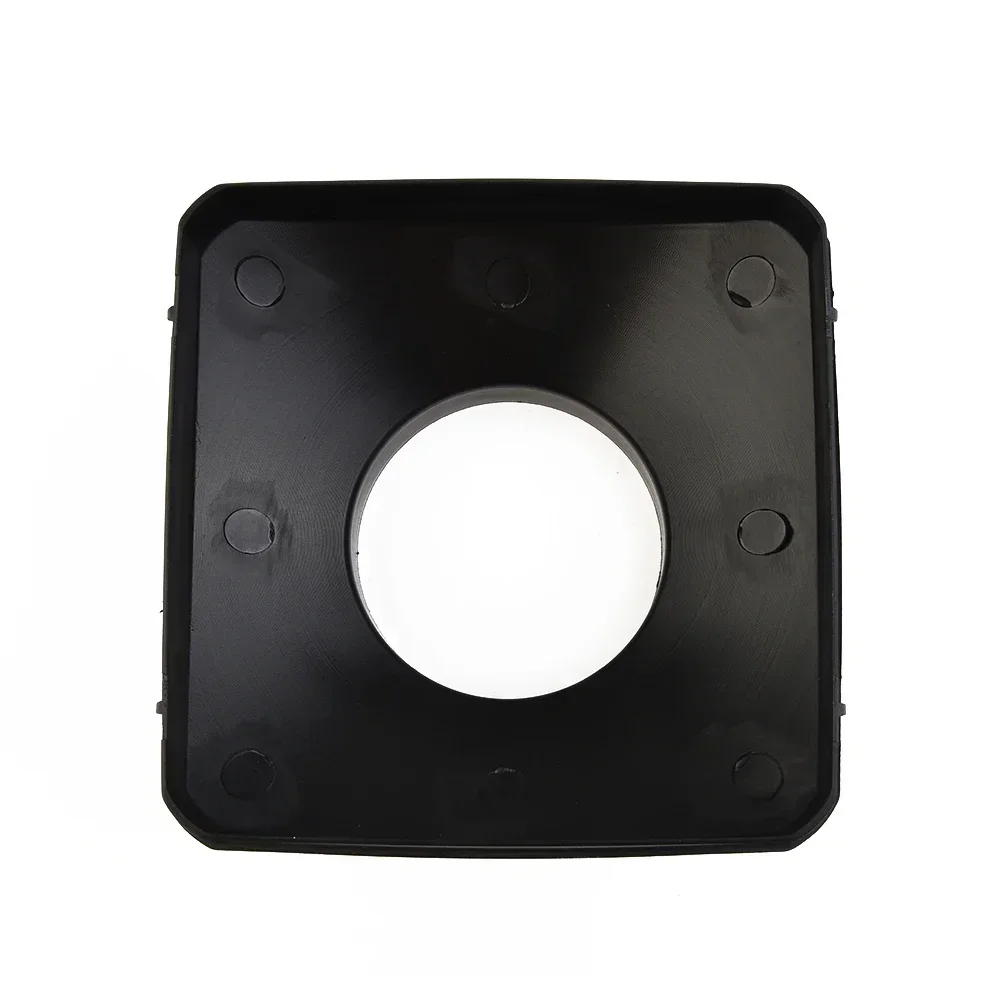 1pc Black Single Hole Outlet 75mm Cover For Air Diesel Parking Heater Trucks Heater Single 1 Hole Vent Cover For Car Truck