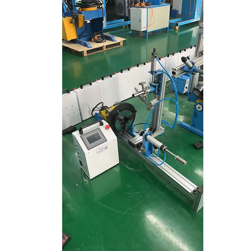 30kg CNC Pneumatic Combination Welding Positioner Pneumatic Gun Mount 315mm Table Diameter for Industrial Welding Workshop
