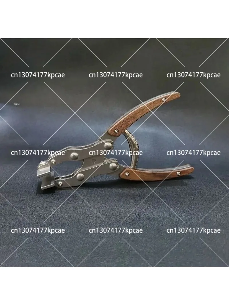 Leather Flat Pliers Stainless Steel Professional Handmade Craftsman LeatherCraft Parallel Clamp Tools