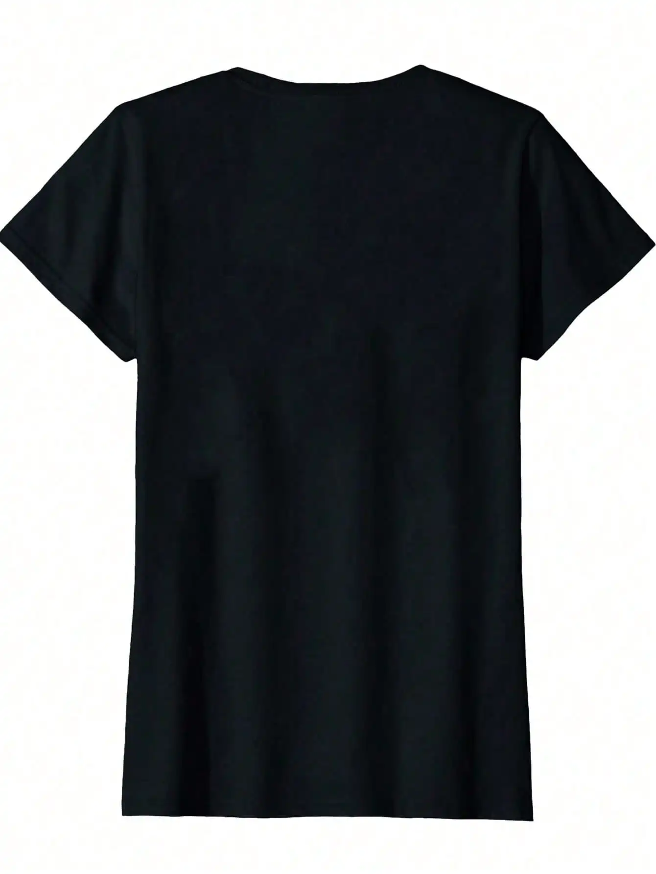 T-shirt con grafica alfabeto CNA da 1 pezzo - T-shirt a maniche corte girocollo al 100% con elastico medio, vestibilità regolare per donne e uomini