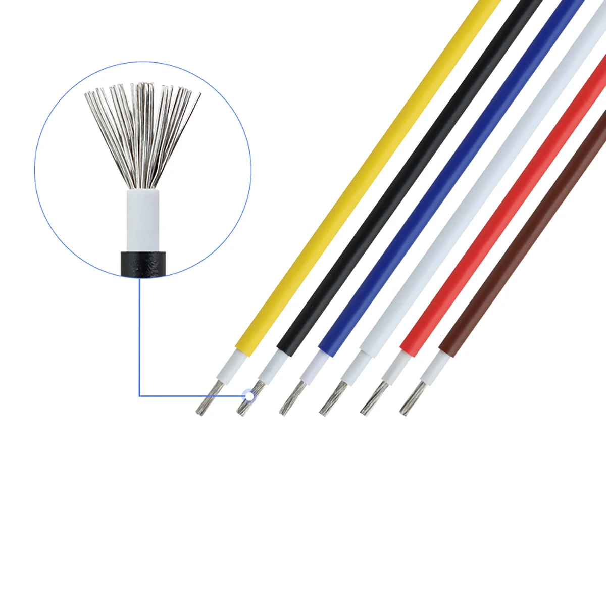 UL1672 Double PVC Insulation 24/22/20/18  AWG Electronic Wire Cable Tinned Copper Electronic Equipments Wires 105°C 300V