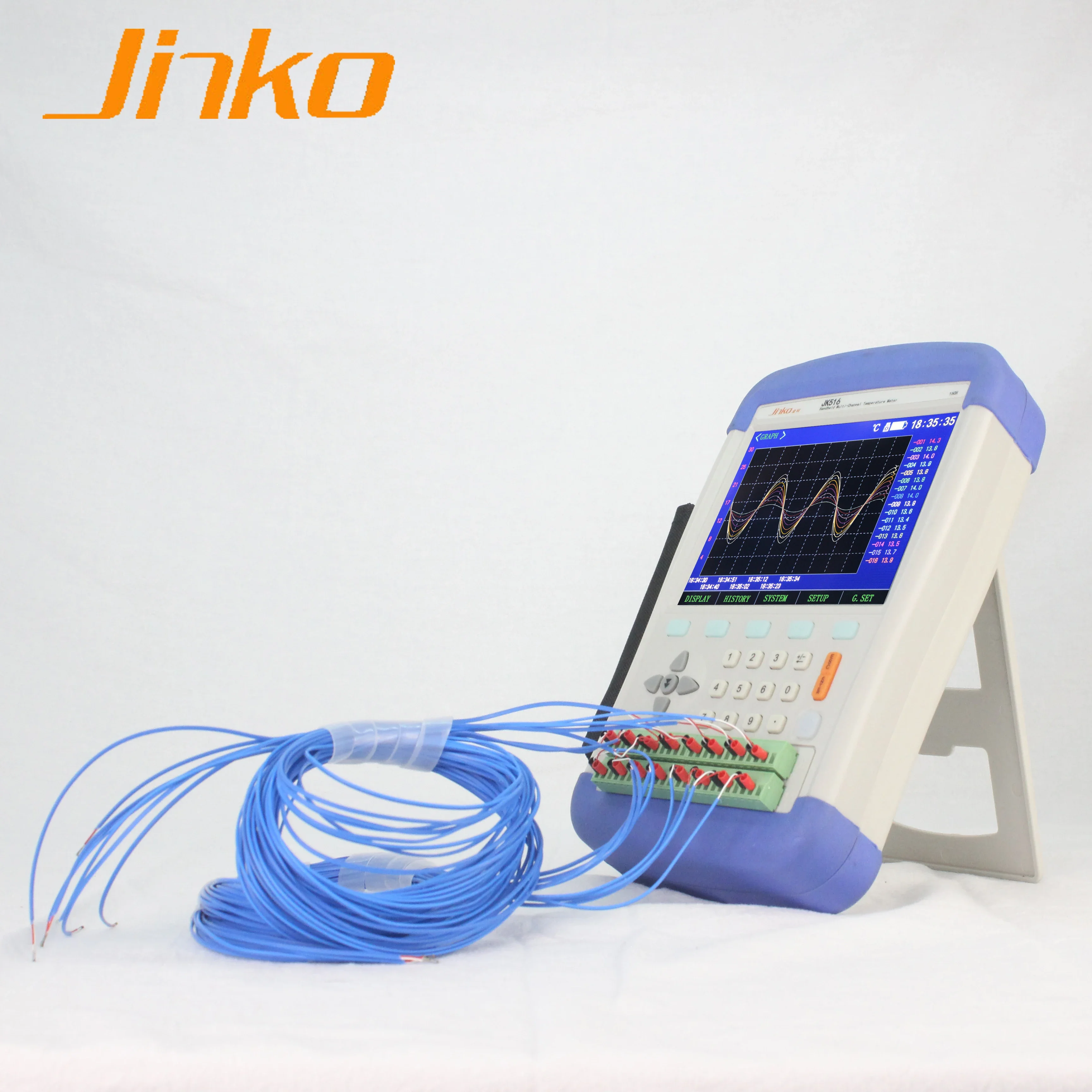 New product JK516 Temperature data logger recorder with best price digital temperature meter thermometer