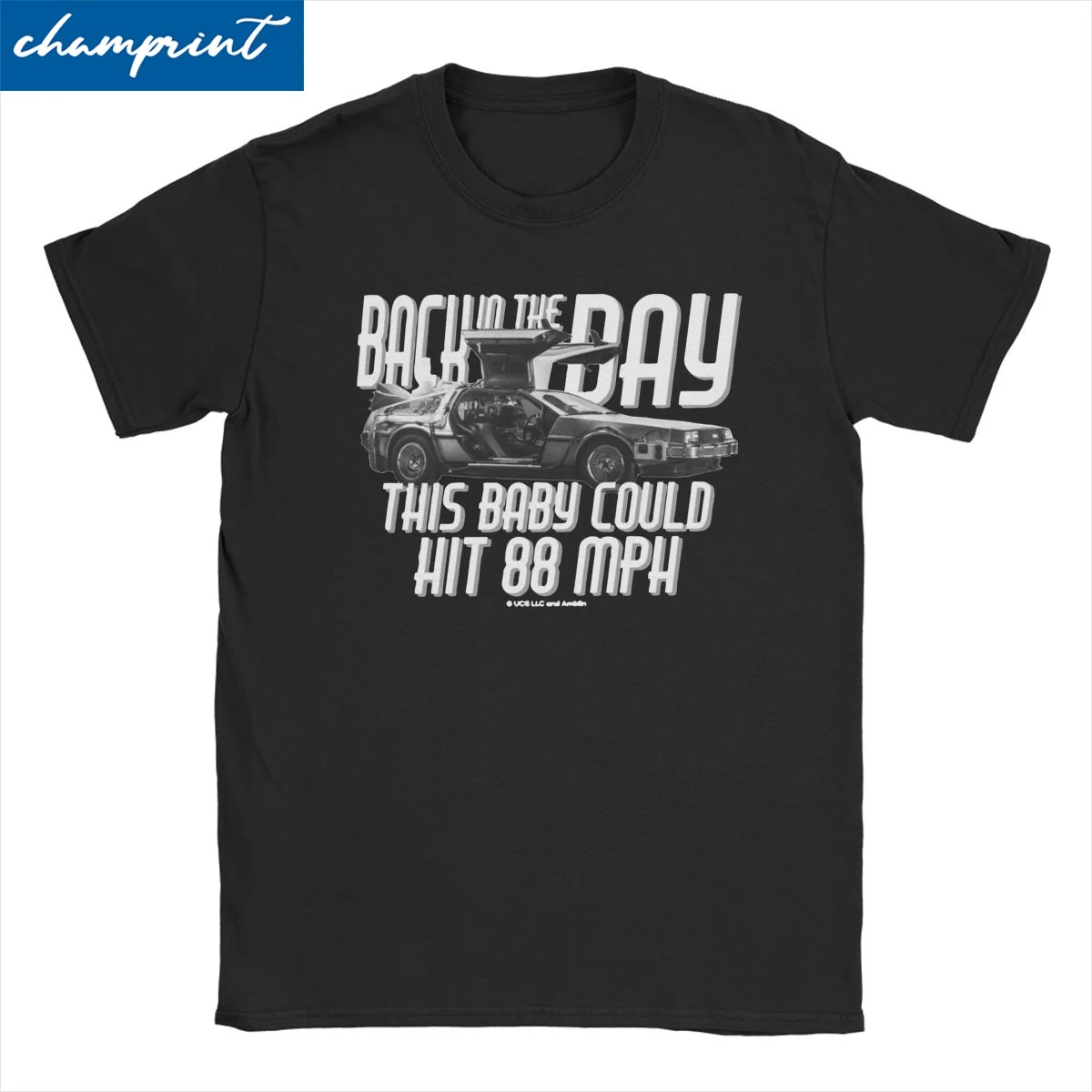 Men Women Back To The Future 88 MPH T Shirts Delorean Time Travel Movie BTTF Cotton Clothes Vintage Tees Gift Idea T-Shirt