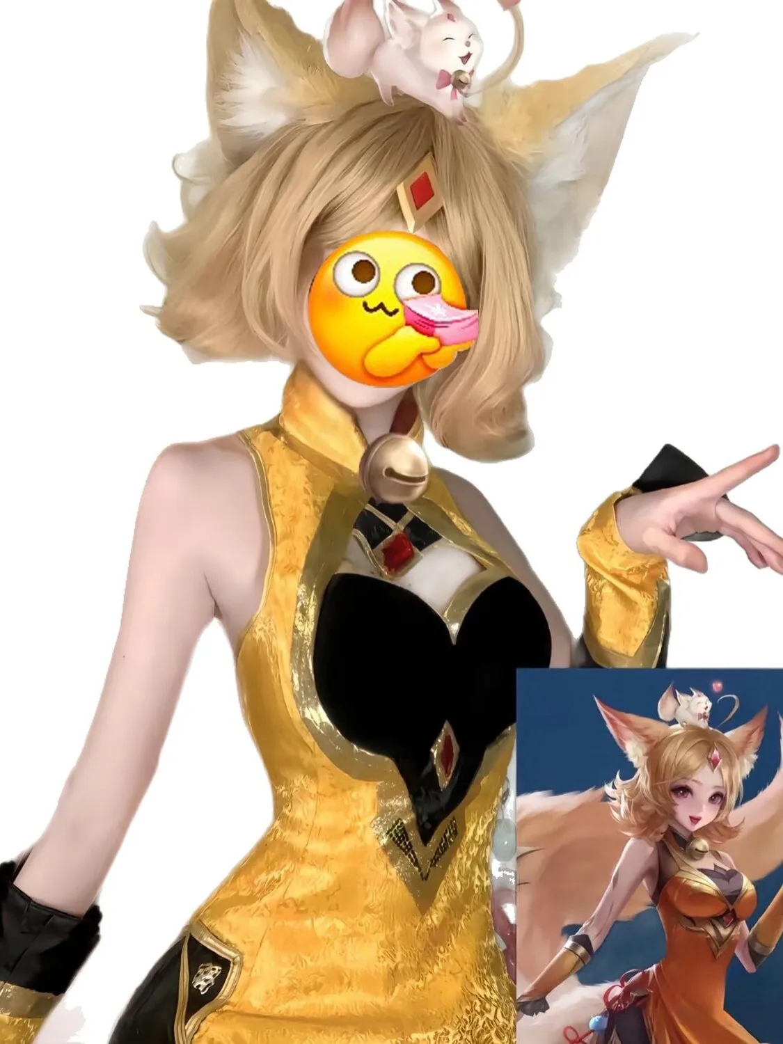 Halloween Cosplay King Of Glory Cosplay Kostüm Glory Classic Daji Charming Fox Cheongsam Cosplay Damen Komplettset Glattes Haar