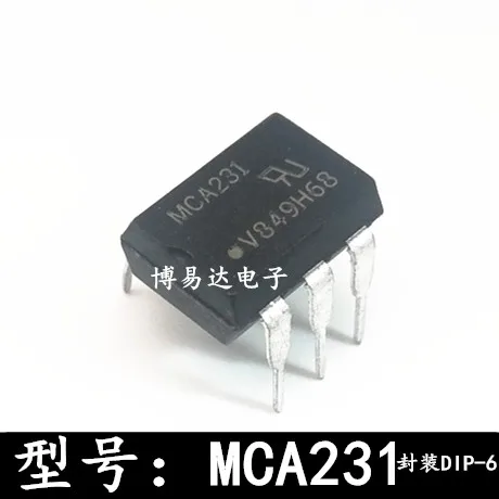 

20PCS/LOT MCA231 DIP-6 Inventory is currently in stock ..