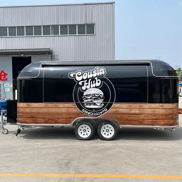 

Fast Mobile bar Restaurant Hot Dog Caravans Food Trailer Beer Food Truck Mobile Coffee Trailer With Full Kitchen