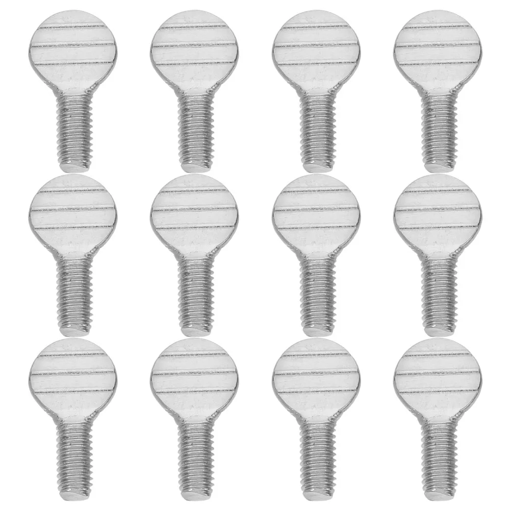 

12pcs Oven Accessories Stainless Steel Air Fryer Thumb Screws Rotating Fork BBQ Skewers Kitchen Grill Parts Mini Oven Tools