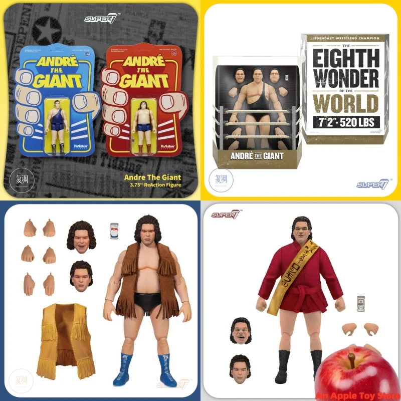 

Super7 Andre The Giant Toy Collection Gift Boys Card Hanging Trendy Action Figure Toy Model Collecto Gift