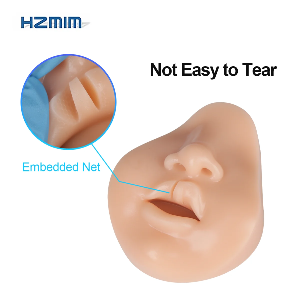 Silicone Cleft Lip Model Cleft Lip Suture Practice Pad Simulator For Medical Students