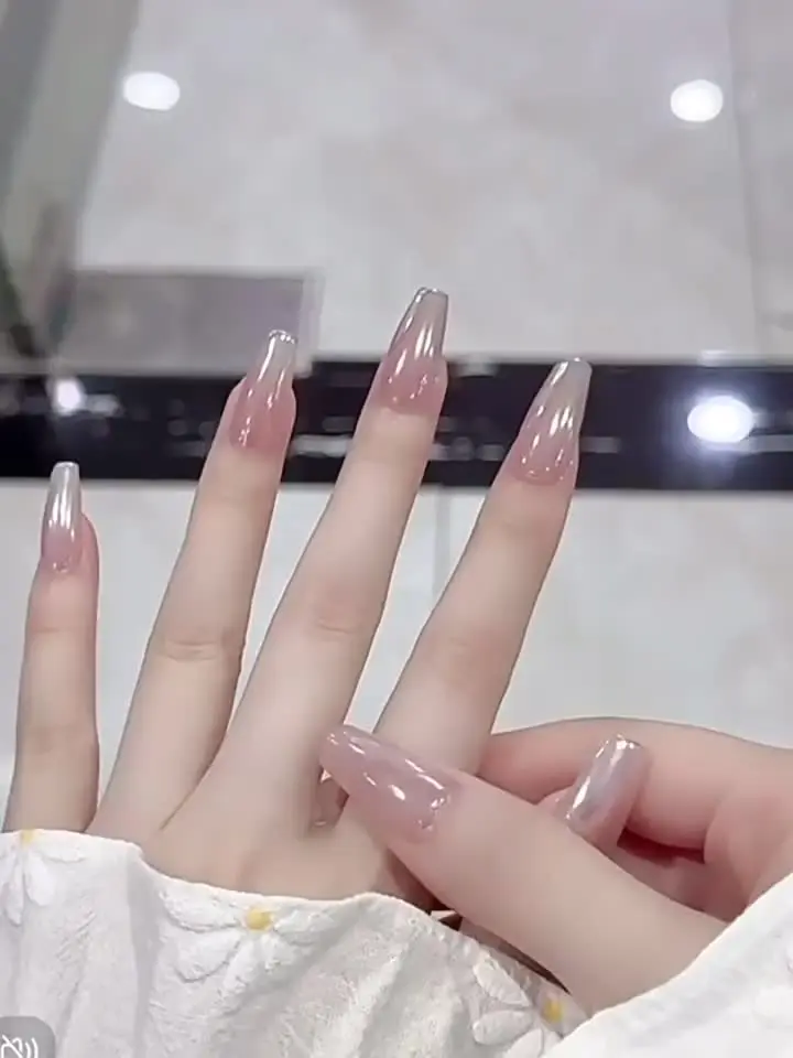 Mirror Plating Crystal Powder Nail Art High Gloss Ice Transparent Moonlight White Aurora Powder Fingernail Decoration Nail Salon