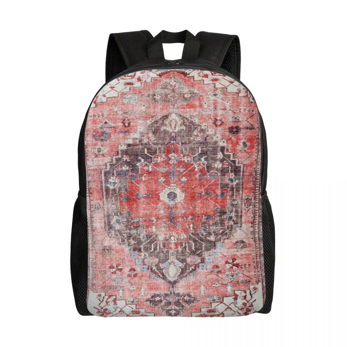 Custom Oriental Moroccan Style Artwork Backpacks Antique Bohemian College School Travel Bags  Bookbag Fits 15 Inch Laptop