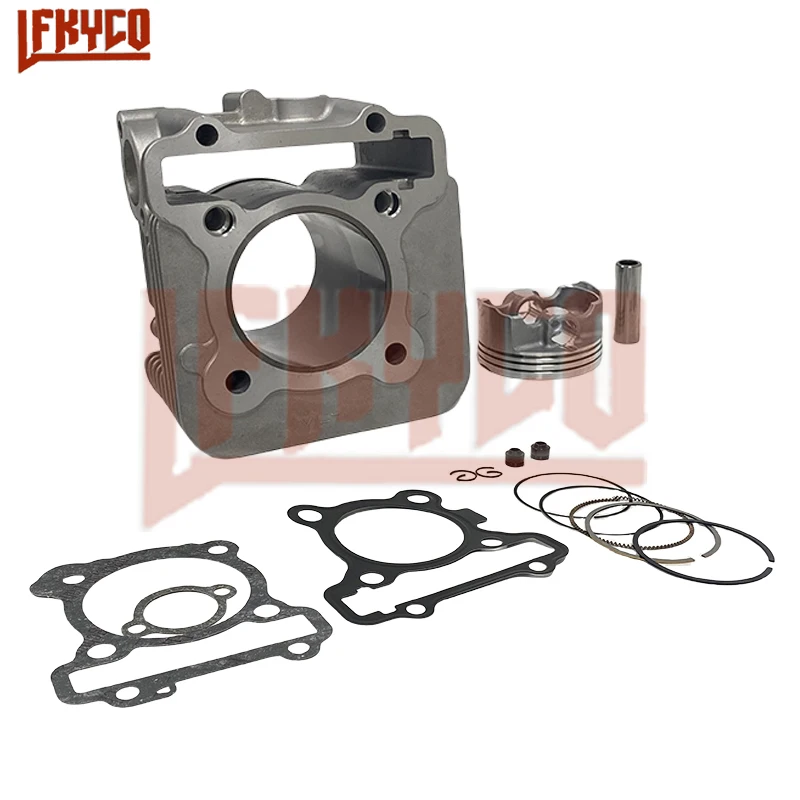 Motorcycle Engine 59mm Big Bore Cylinder Kit Motor for Yamaha MIO I 125 M3 GRAVIS GEAR S SOUL FAZZIO 125 GT125 AS125 2PH00 EFI