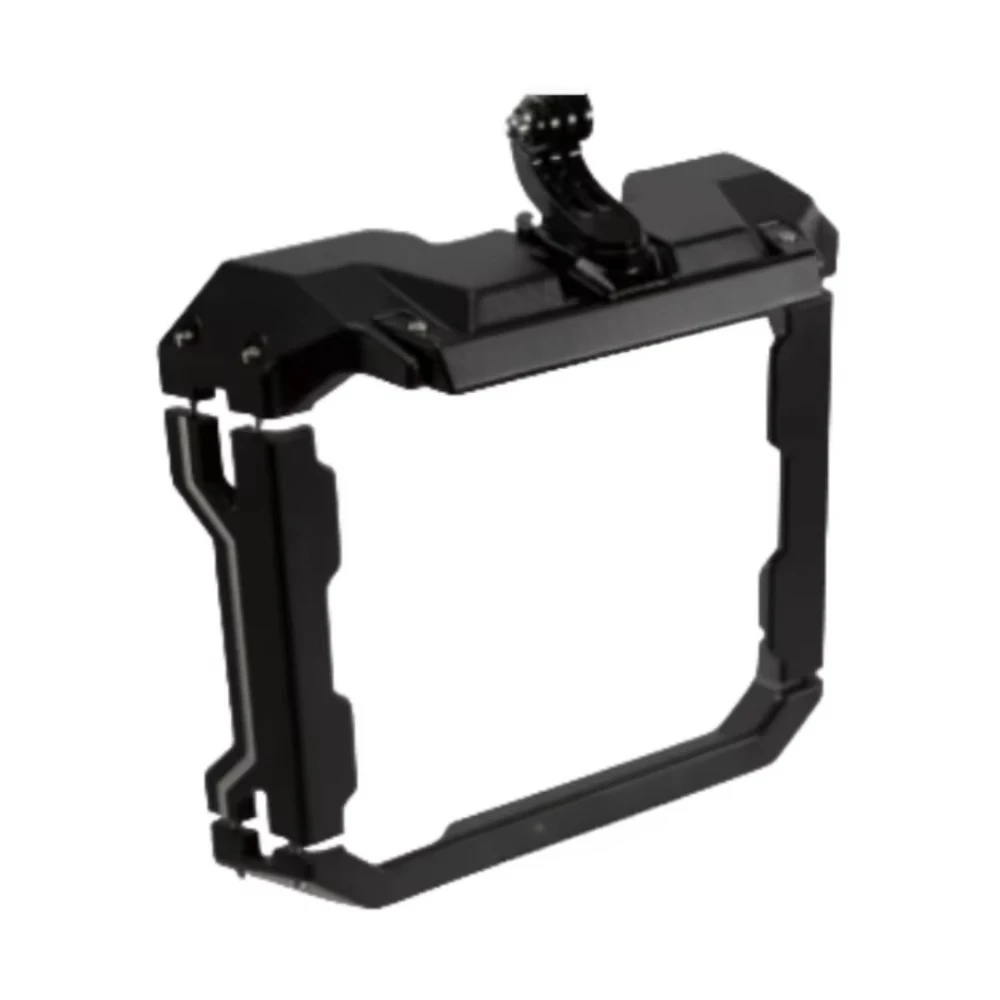 

Lantsun F2007 2 Piece Rearview Mirror Cover Square Car Mirror Rain Eyebrow Protector Wrangler JL 2018 ++