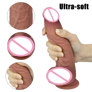 Speed ​​Cup Dildo Vibrator Gays Double Penis Multi Size Sextoy for Women Electric Mastubator Strap on Dilldo Vibrator Toys