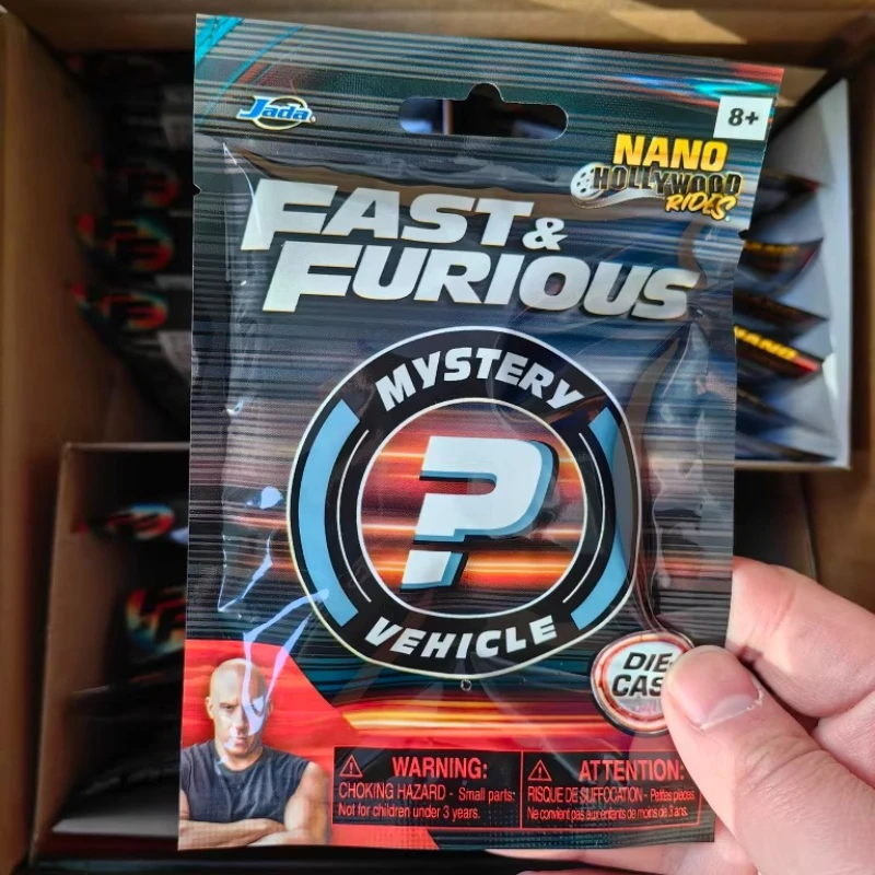 Jada Nano Fast & Furious Blind Box Toys 1.65-inch Mini Car Die-Cast Anime Action Figure Doll Model Toys Collect Ornaments view 4