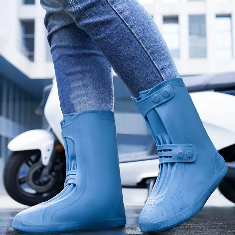 

Rain Boot Covers Waterproof Anti Slip Shoe Cover Cubre Zapatos Para La Lluvia De Silicona Cubierta Ipermeable Para Lluvia