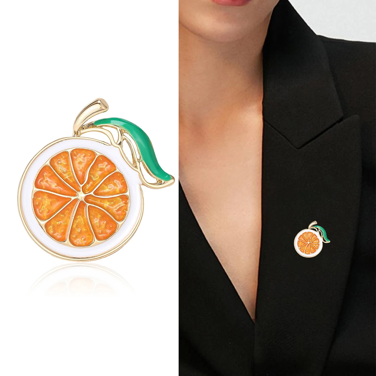 Luxury Rhinestones Pomegranate Brooches for Women Unisex Watermelon Fruit Pins Banquets Party Backpacks Gift Jewelry Accessories
