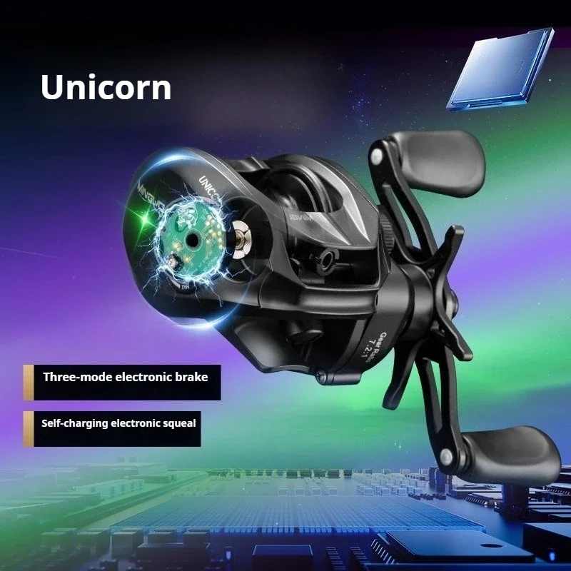 

Intelligent Water Drop Wheel Micro-Object Luya Far-Throw Fishing Wheel Anti-Fried Line Reel for Precision Casting