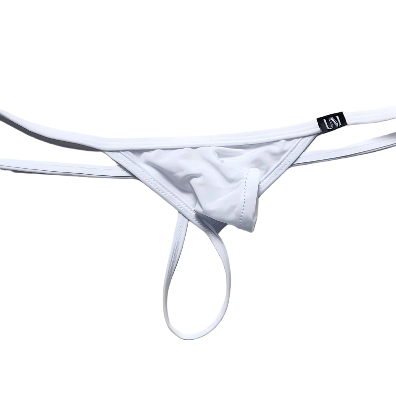 

Men's Low-Rise Elephant Trunk Opening Thongs Enlarged Size Sexy Underwear Comfortable Unisex Short Design