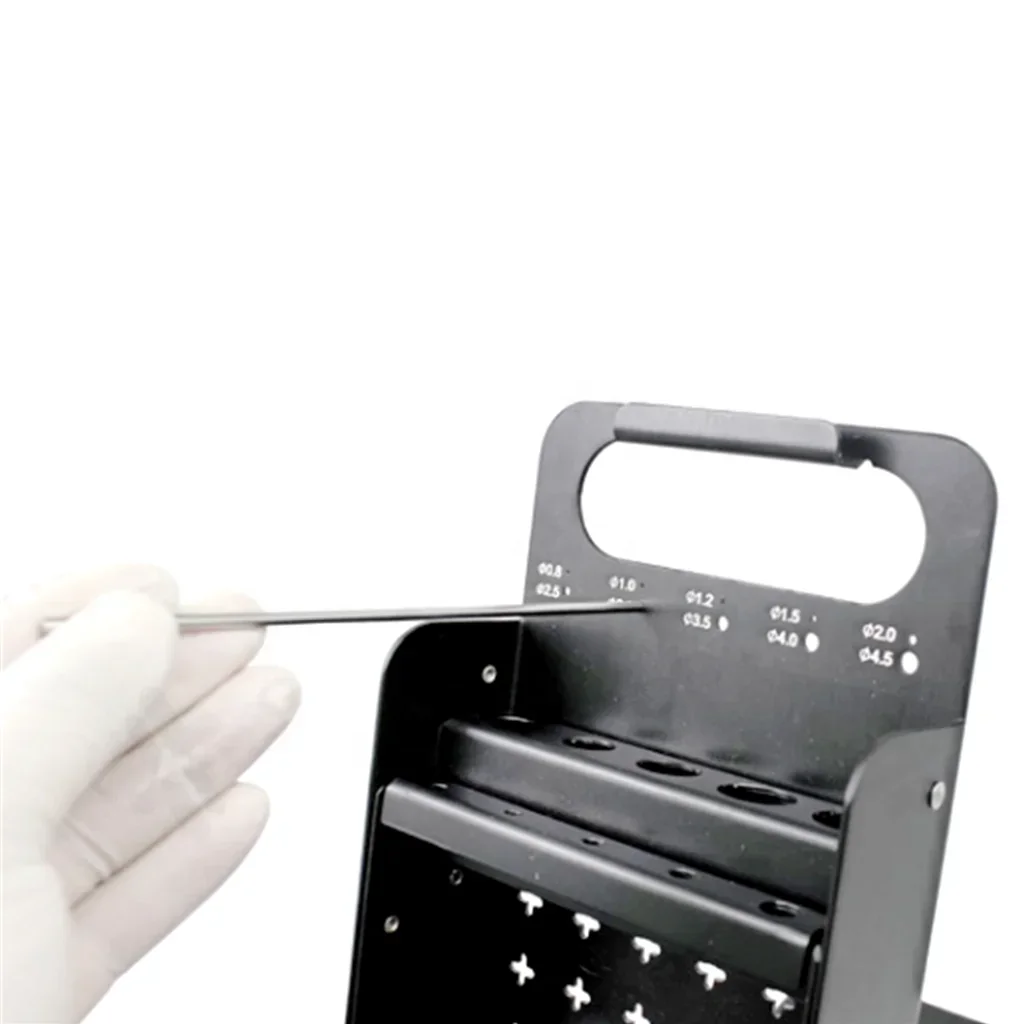 High quality Orthotic Surgical Instruments Container Kirschner Pin K-Wire Sterilization Rack Box without Pin