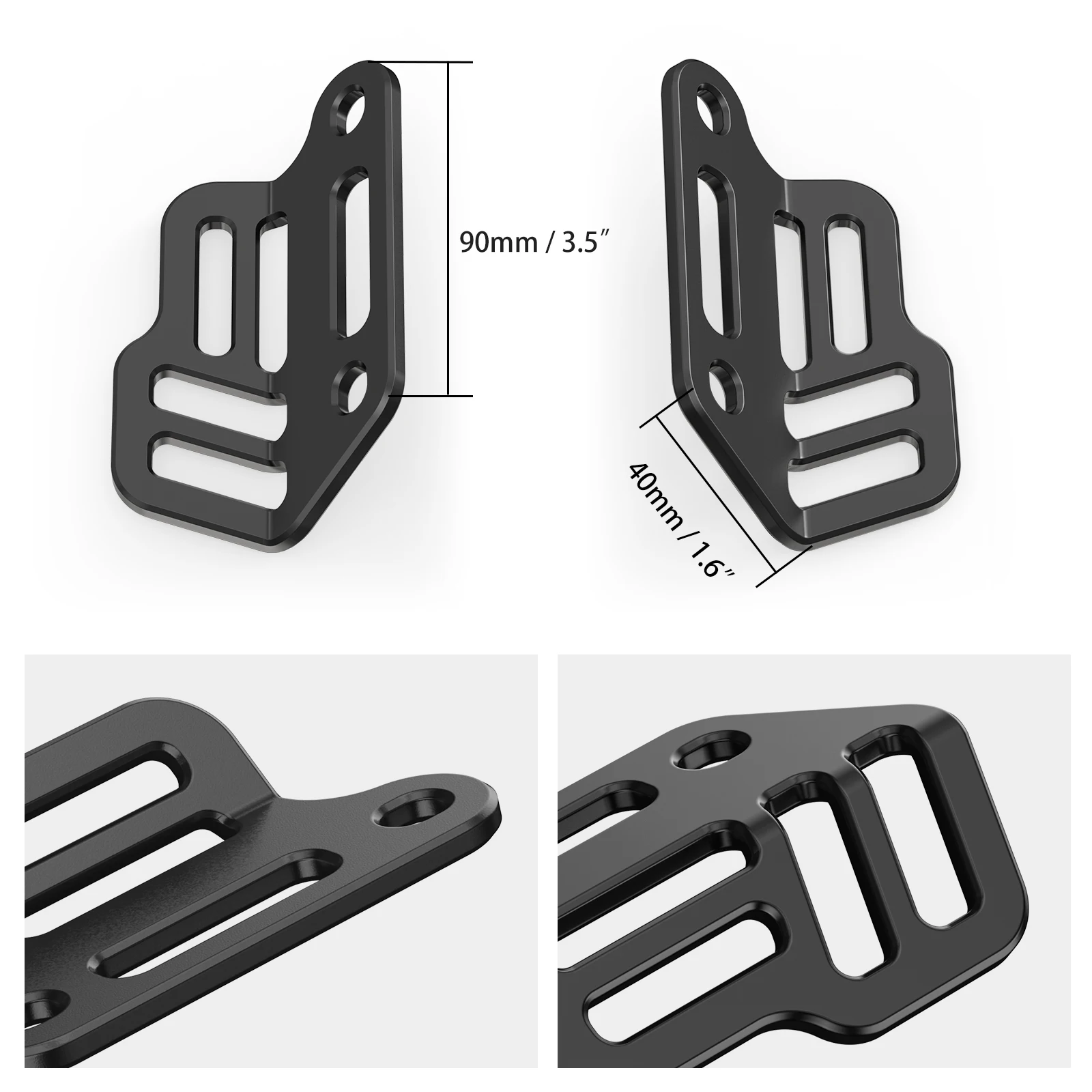 For 2022-2023 Husqvarna Norden 901 Luggage Rackless Bags Tie Down Brackets for KTM 790 890 Adventure R/S/Rally 2019-2022