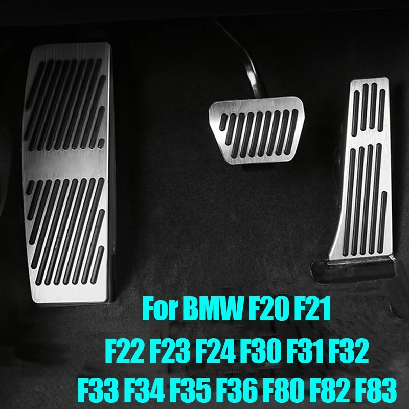 For BMW 1 2 4 3 Series GT F20 F21 F22 F23 F24 F30 F31 F32 F33 F34 F35 F36 F80 F82 F83 M3 Car Fuel Brake Pedal Cover Accessories