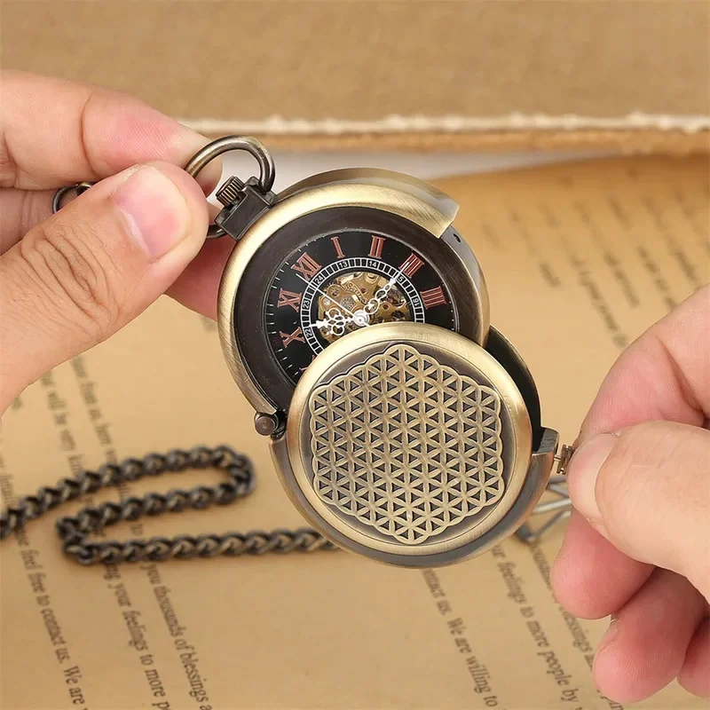 steampunk-bronze-mechanical-pocket-watch-for-men-with-rotating-cover-roman-numeral-display-manual-mechanism-retro-creative