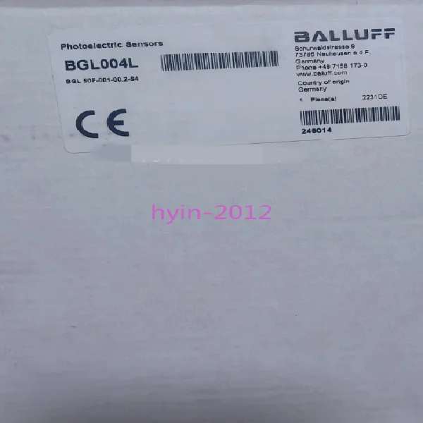 

Bgl004l Bgl50f-001-00 2-s Датчик Совершенно новый оригинальный точечный Plc