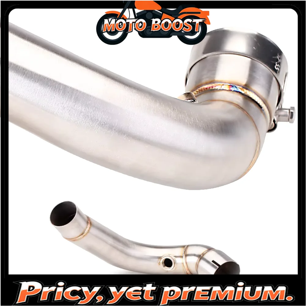 【Premium quality】For Honda CBR600RR/F5-Modified mid-section exhaust pipe-the sound is deep, rich and powerful