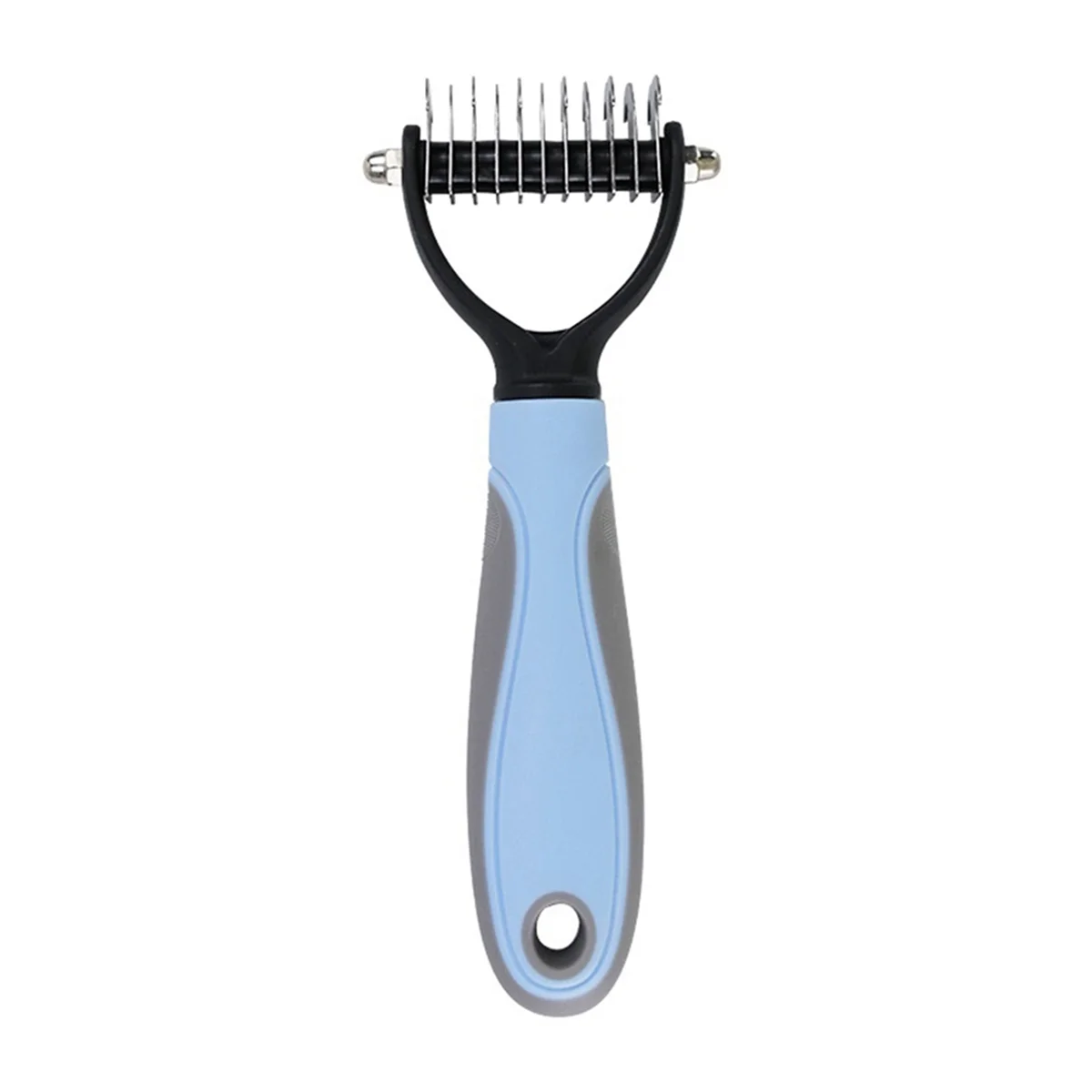 

For Long Unkempt Hair Removal Comb Dog Brush Grooming Cat Fur Trimming Pad Remover Brush Beauty Tool Blue