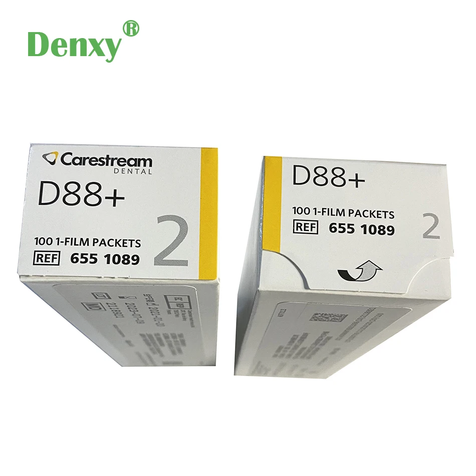 100pcs/Box Dental Radiographic Systems X Ray Film D88 Carestream Good Quality Intraoral Film for Dental Clinic