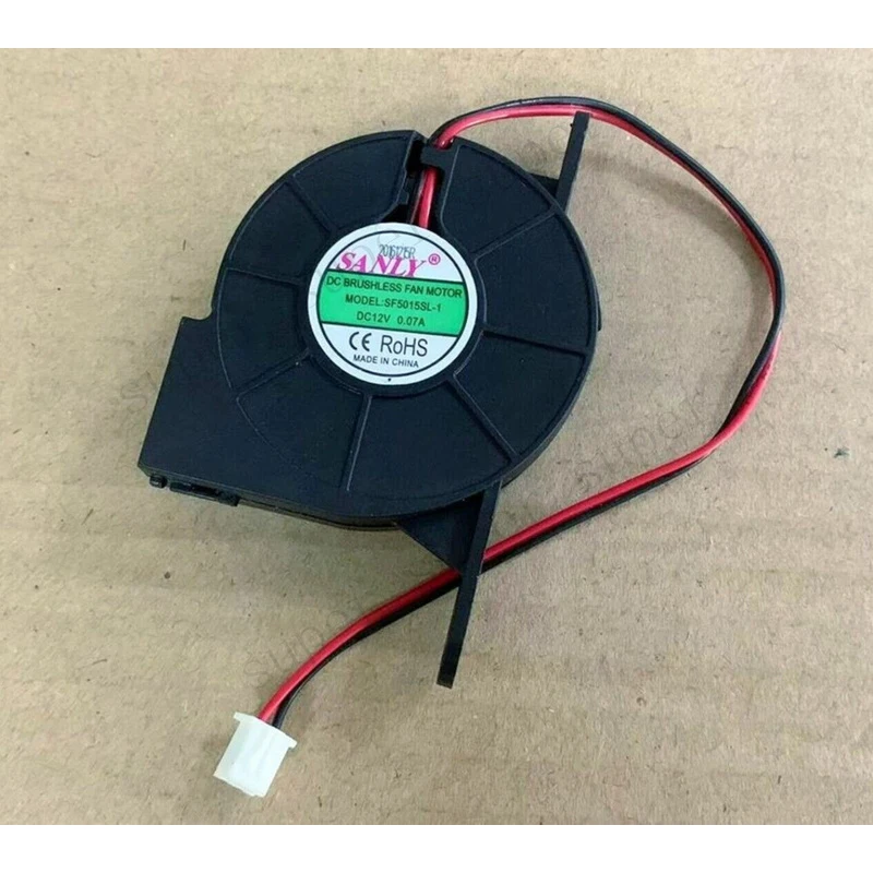 S+    SANLY SF5015SL-1 DC12V 0.07A 5CM humidifier cooling fan 2-pin