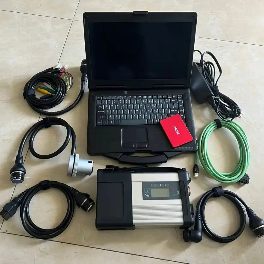 

MB Star C5 SD Doip Wi-Fi Connect Автоматическая диагностика 5 диагностических инструментов Беспроводное программное обеспечение 480 ГБ SSD 2023.09 CF53 I5 8G для автомобилей Mecedes