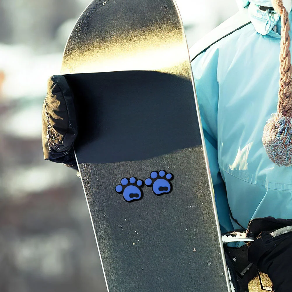 

8Pcs Ski Grip Stickers Snowboard Anti Slip Pads for Stable Traction and Durable Protection Outdoor Use Ski Mat